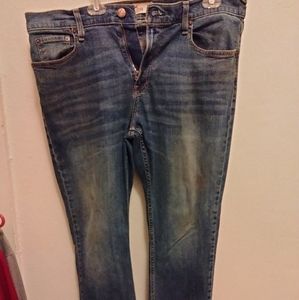 Mens Hollister bootcut jeans 36x34